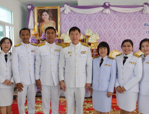 รพ.วชิระภูเก็ตร่วมพิธีทำบุญตักบาตรเพื่อถวายเป็นพระราชกุศล และถวายพระพรชัยมงคล สมเด็จพระนางเจ้า ฯ พระบรมราชินี เนื่องในโอกาสวันเฉลิมพระชนมพรรษา