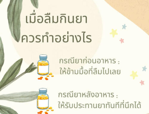 เมื่อลืมกินยา…ควรทำอย่างไร