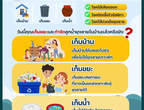 3 เก็บ ป้องกัน 3 โรค